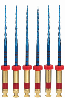 Реципрок Blue файлы R25 UltraRec Blue (25мм*6 шт) стерильные машинные файлы Eurofile